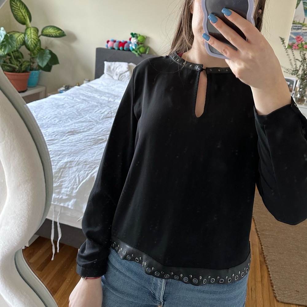 Zara black shirt